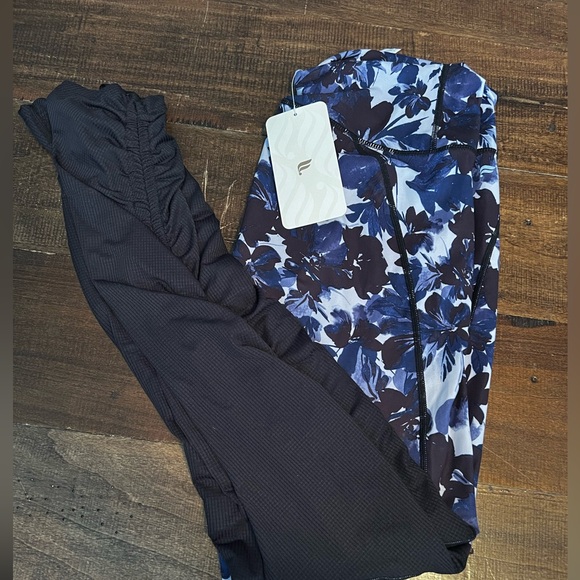 Fabletics NWT Cashel Foldover Powerform Leggings Workout Althletic - Picture 3 of 7